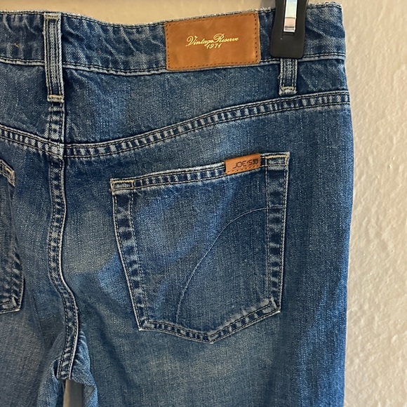 Joe's Jeans Medium Blue Ripped Boyfriend Jeans - Picture 8 of 12